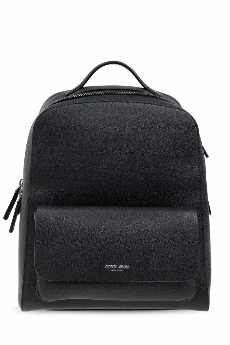 Giorgio Armani BLACK Leather backpack