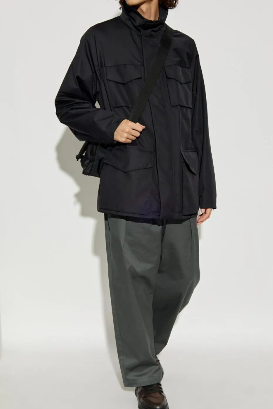 Giorgio Armani BLACK Light waterproof jacket