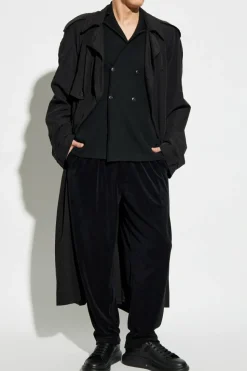 Giorgio Armani BLACK Pants made of ‘frotte’ material