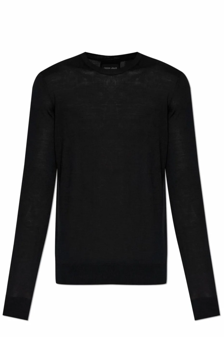 Giorgio Armani BLACK Thin wool sweater