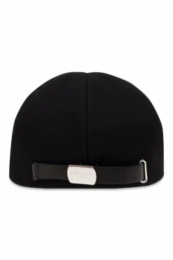 Giorgio Armani BLACK Wool flat cap