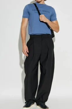 Giorgio Armani BLUE T-shirt with logo