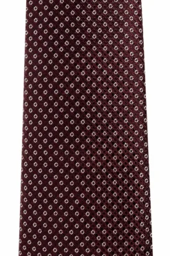 Giorgio Armani BURGUNDY Silk tie