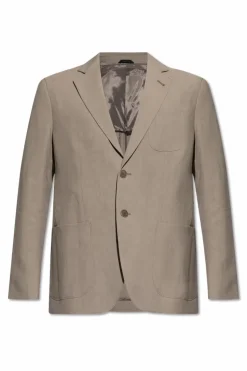 Giorgio Armani GREY Jacket with pockets