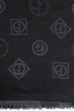Giorgio Armani GREY Silk scarf