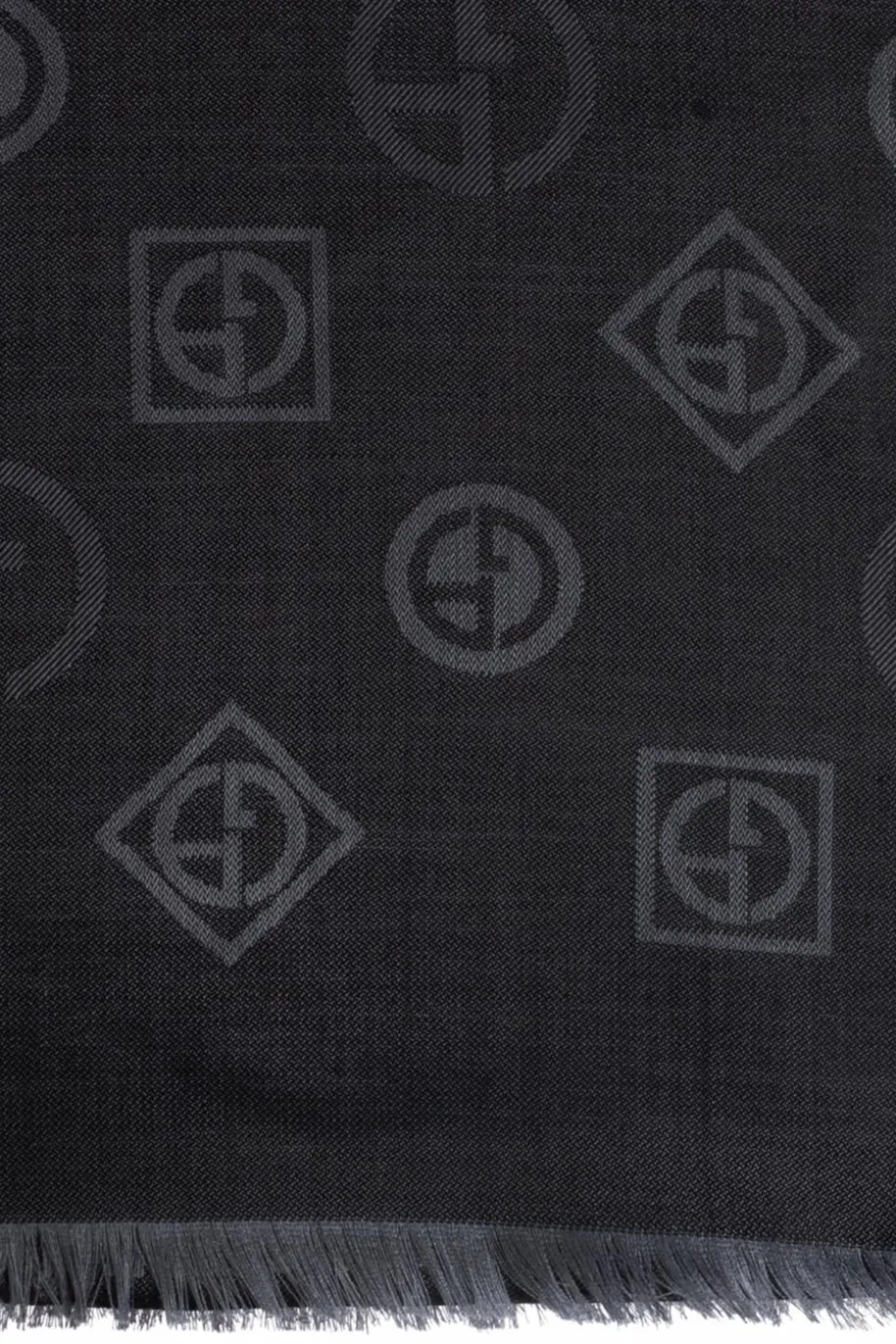 Giorgio Armani GREY Silk scarf