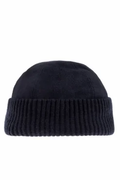 Giorgio Armani NAVY BLUE Woolen beanie