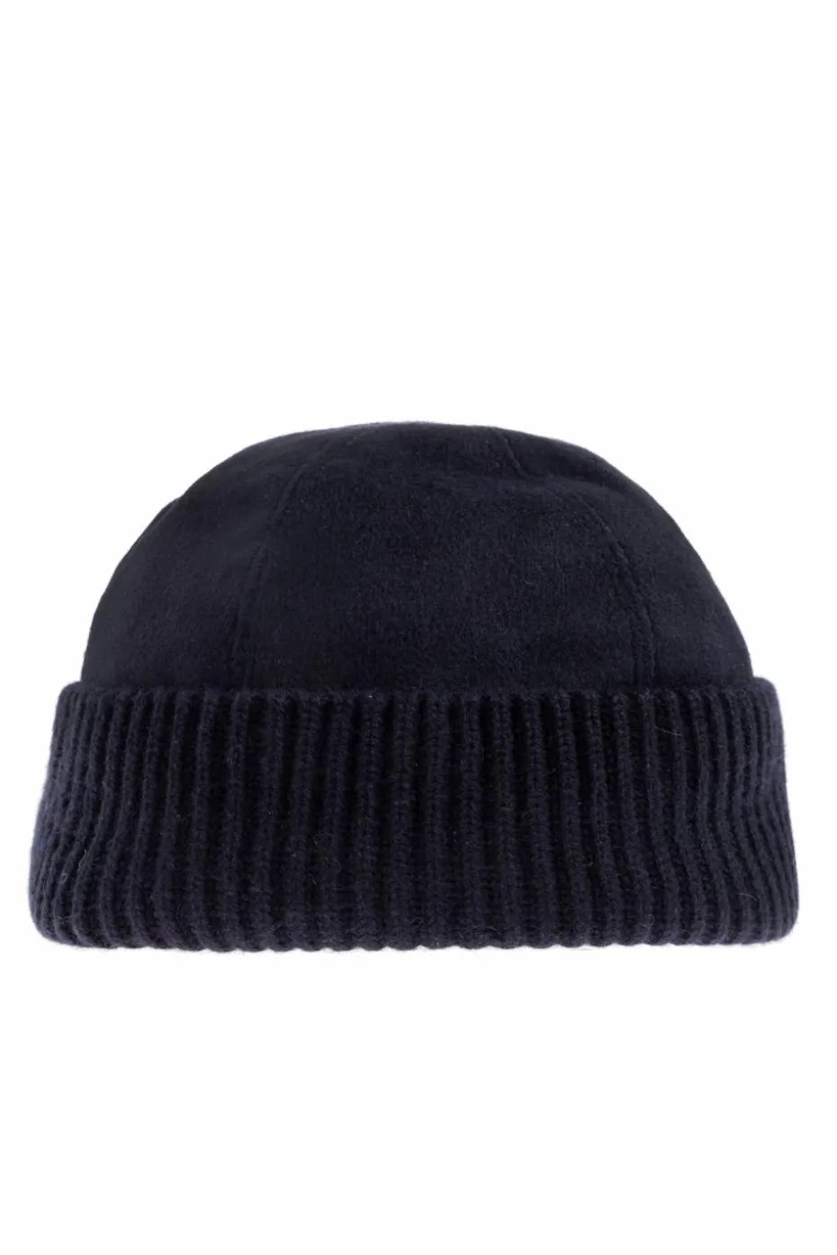 Giorgio Armani NAVY BLUE Woolen beanie