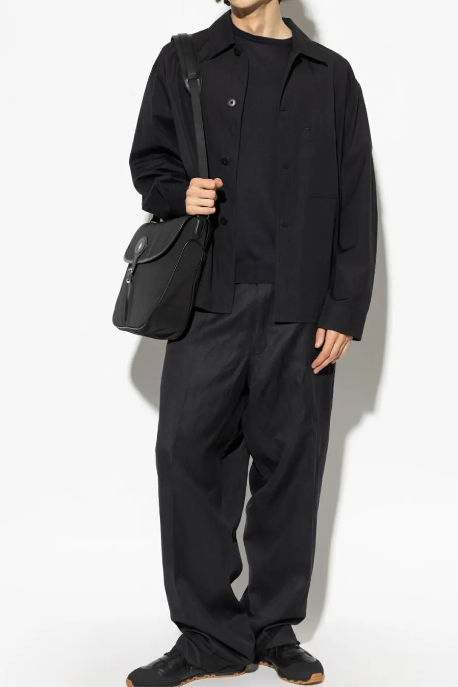 Giorgio Armani NAVY BLUE Silk sweater