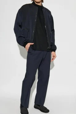 Giorgio Armani NAVY BLUE Bomber jacket