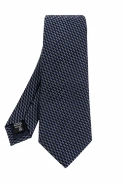 Giorgio Armani NAVY BLUE Silk tie