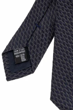Giorgio Armani NAVY BLUE Silk tie