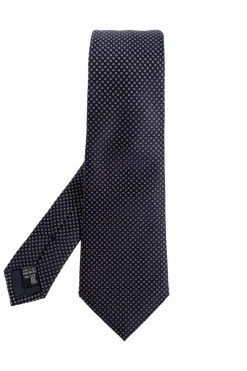 Giorgio Armani NAVY BLUE Silk tie