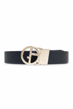 Giorgio Armani NAVY BLUE Reversible belt