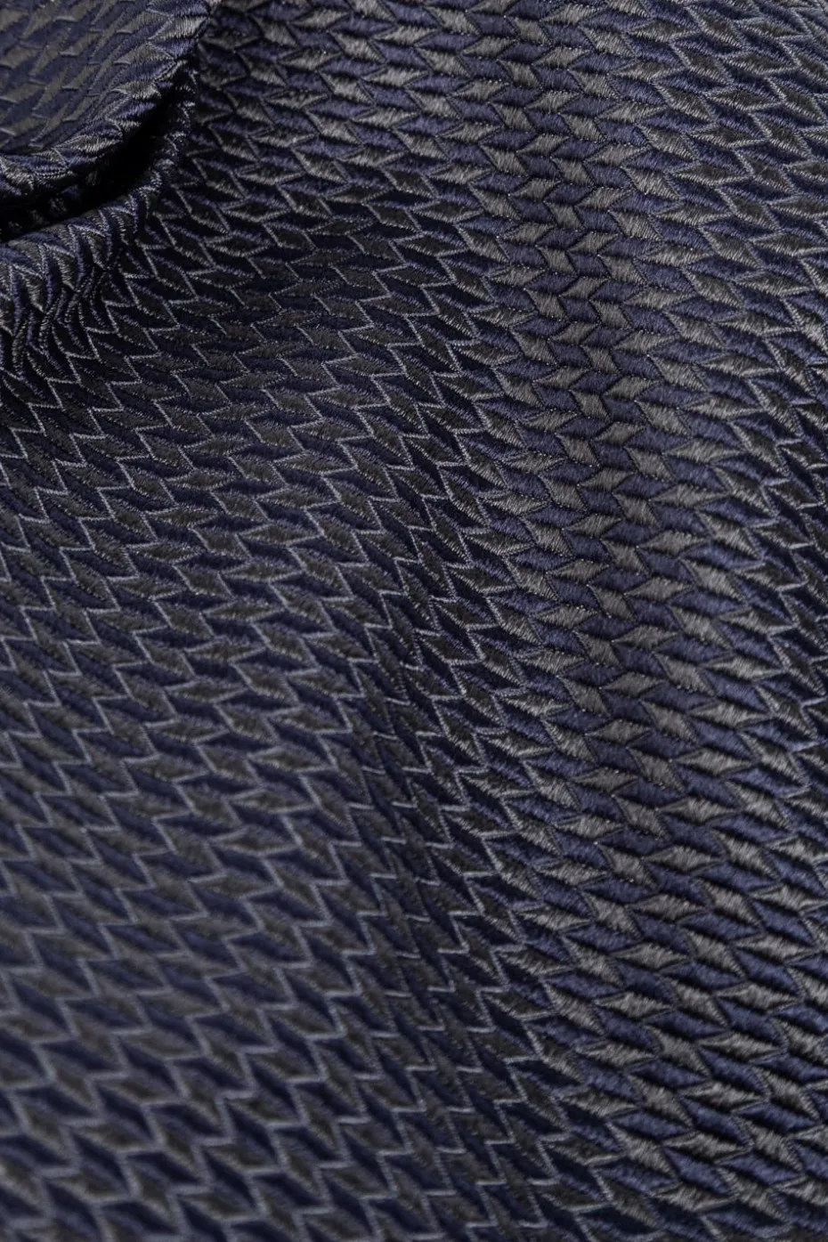 Giorgio Armani NAVY BLUE Silk pocket square