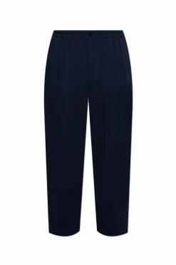 Giorgio Armani NAVY BLUE Wool pants