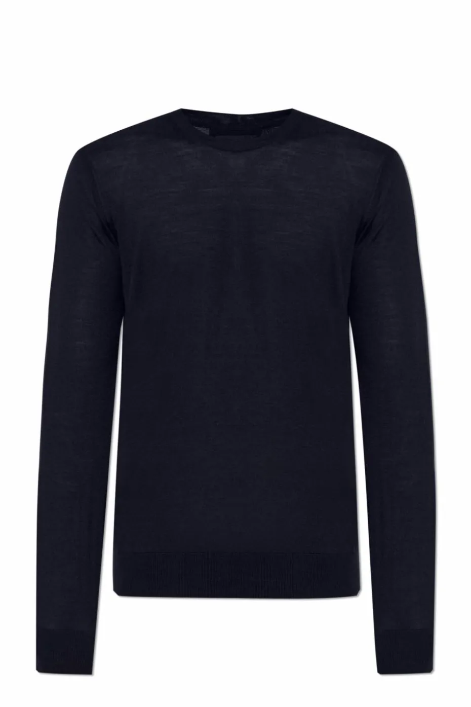 Giorgio Armani NAVY BLUE Thin wool sweater