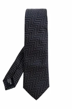 Giorgio Armani NAVY BLUE Silk tie