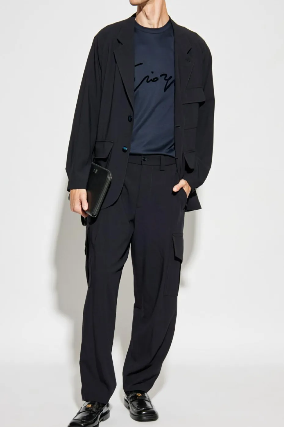 Giorgio Armani NAVY BLUE Cargo pants