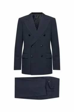 Giorgio Armani NAVY BLUE Pinstripe suit