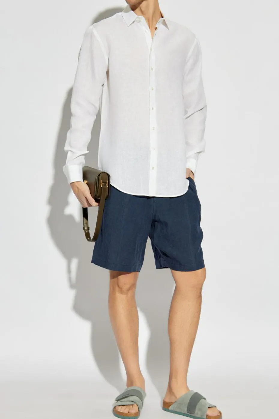 Giorgio Armani WHITE Linen shirt