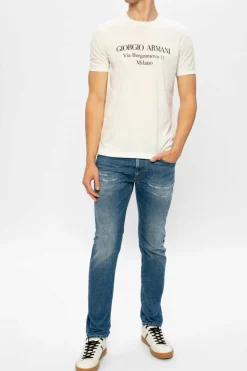 Giorgio Armani WHITE Logo T-shirt
