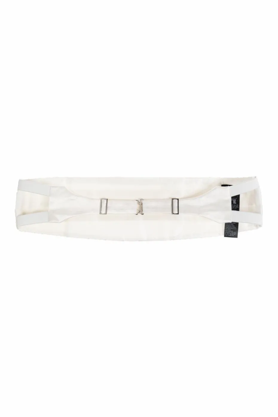 Giorgio Armani WHITE Silk smoking sash