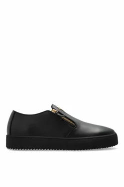 Giuseppe Zanotti BLACK Slip-on shoes `Gz-Kobe`