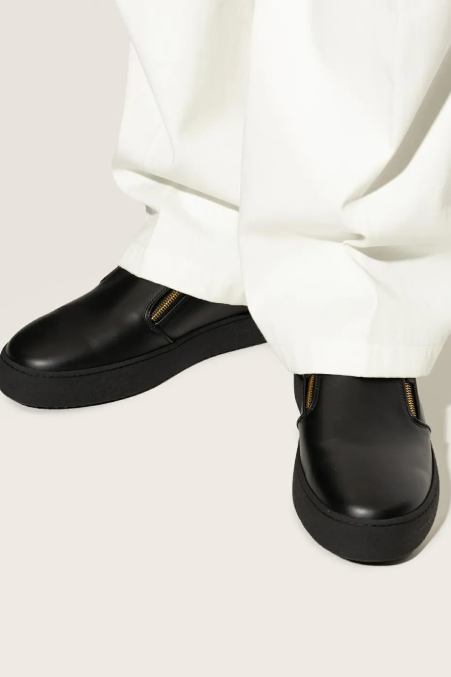 Giuseppe Zanotti BLACK Slip-on shoes `Gz-Kobe`