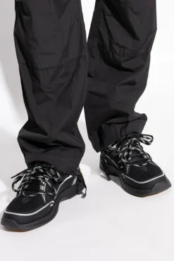Giuseppe Zanotti BLACK Sneakers Inox