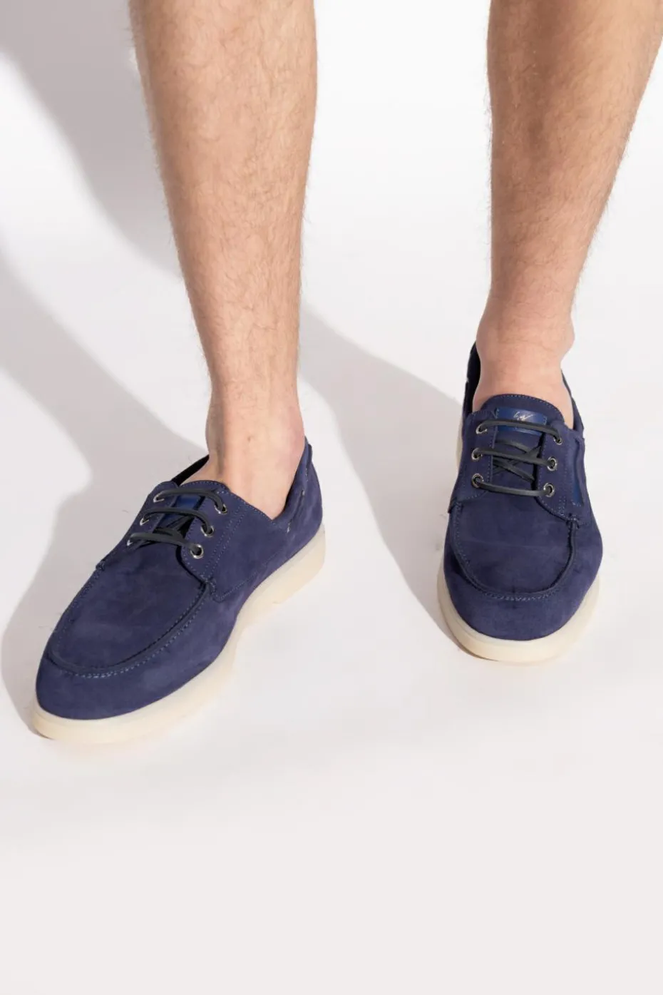 Giuseppe Zanotti NAVY BLUE Leather boots