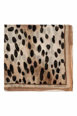 Givenchy beige Scarf with animal motif