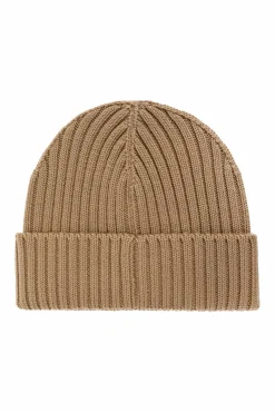 Givenchy beige Wool beanie with logo