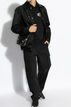 Givenchy BLACK Jacket with collar