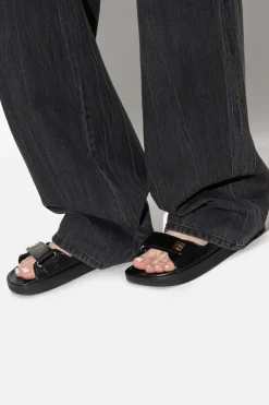 Givenchy BLACK Leather sandals