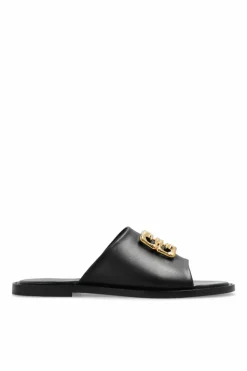 Givenchy BLACK Leather Slides
