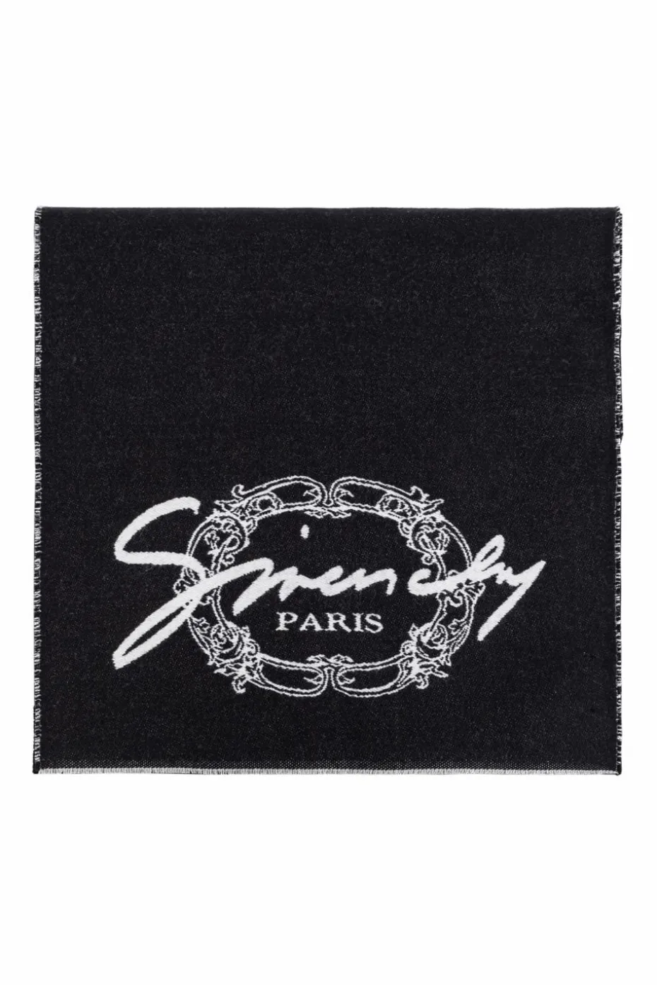 Givenchy BLACK Logo scarf