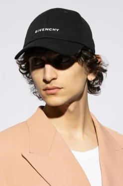 Givenchy BLACK Logo-embroidered baseball cap