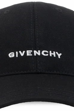 Givenchy BLACK Logo-embroidered baseball cap
