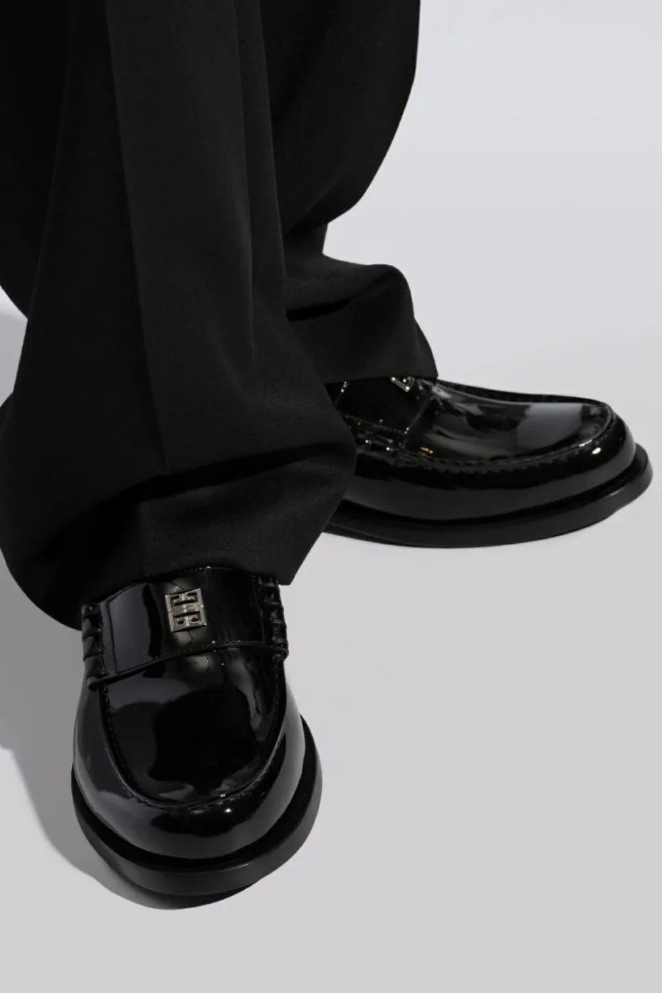 Givenchy BLACK ‘Mr. G’ loafers shoes