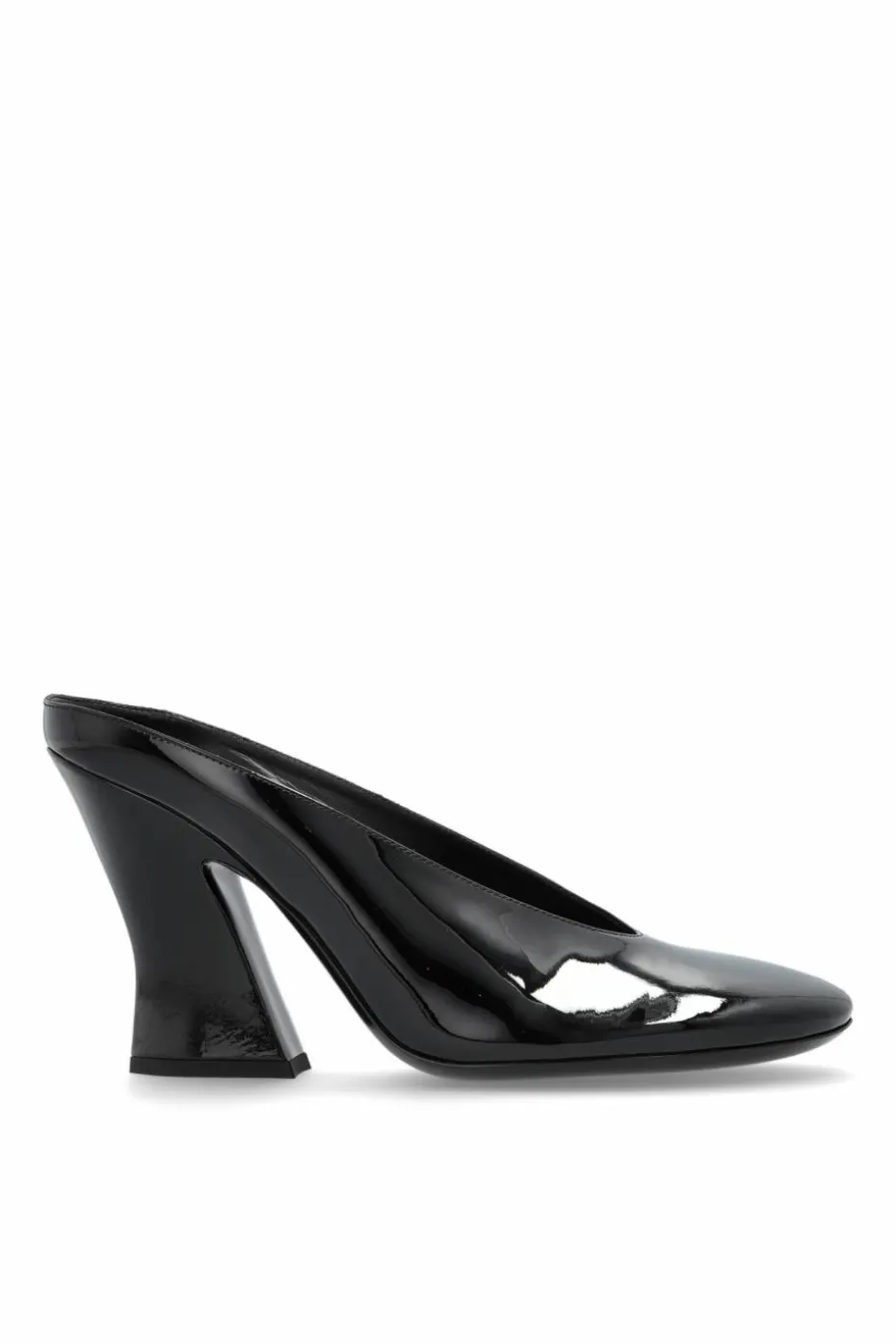 Givenchy BLACK Patent heeled mules