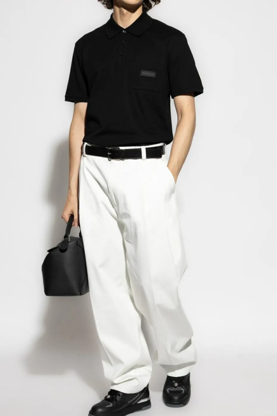Givenchy BLACK Polo with pocket