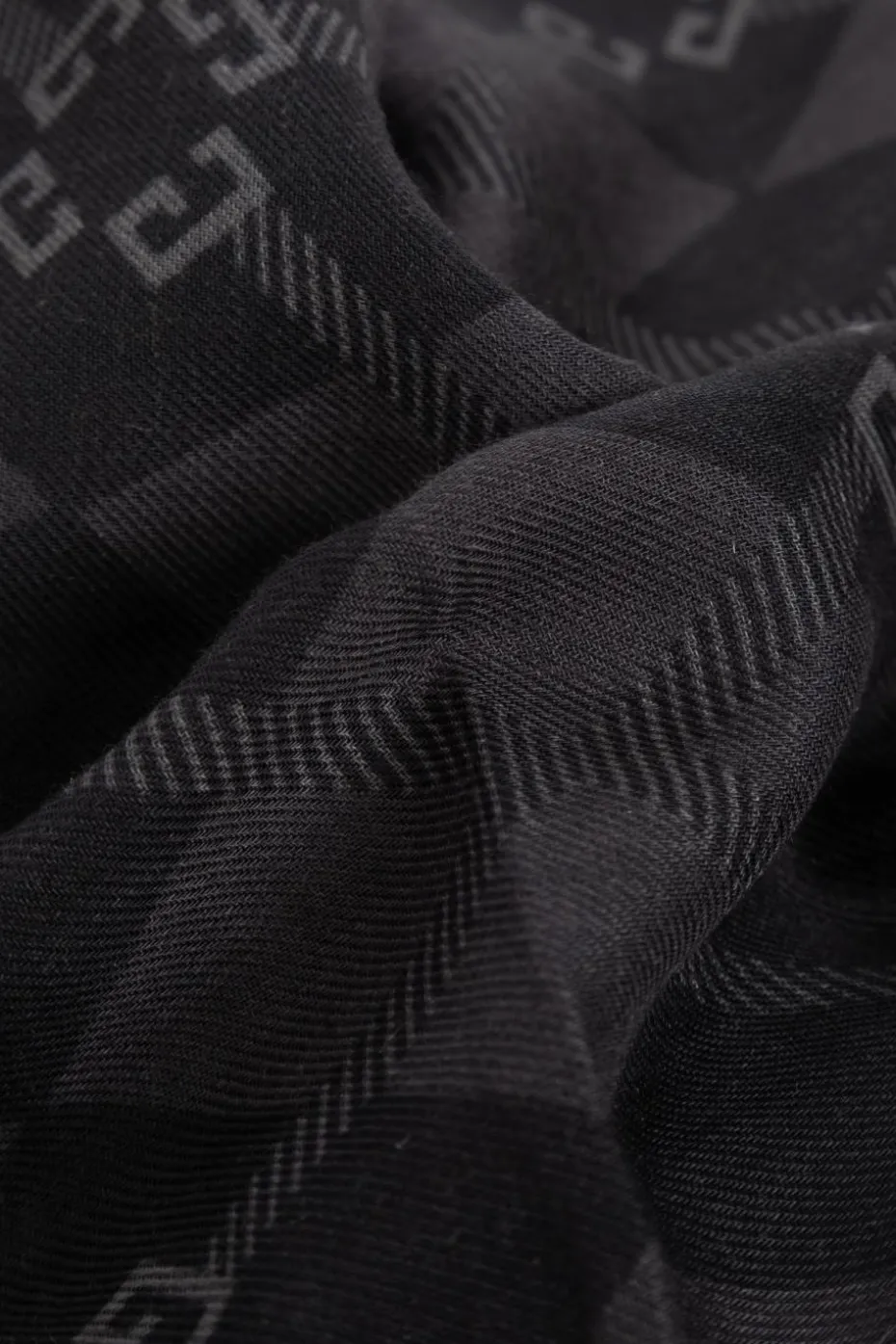 Givenchy BLACK Scarf with Monogram