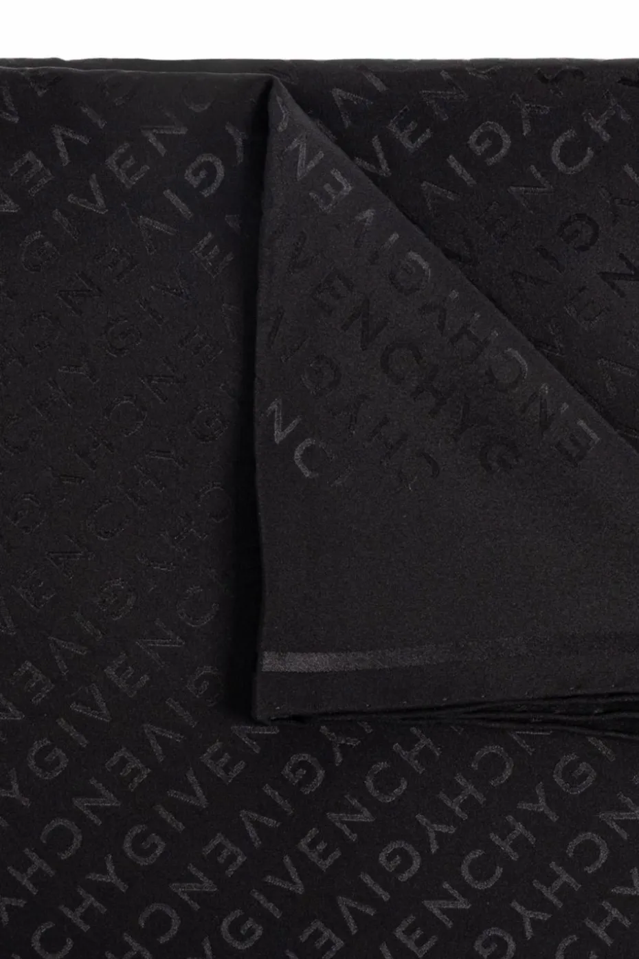 Givenchy BLACK Silk scarf
