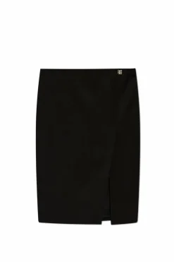 Givenchy BLACK Skirt with a slit
