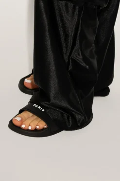 Givenchy BLACK Slides with logo