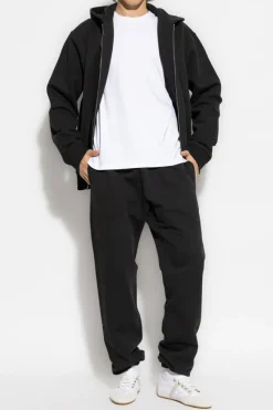 Givenchy BLACK Sweatpants with printed logo