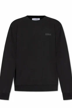 Givenchy BLACK Sweatshirt with logo patch