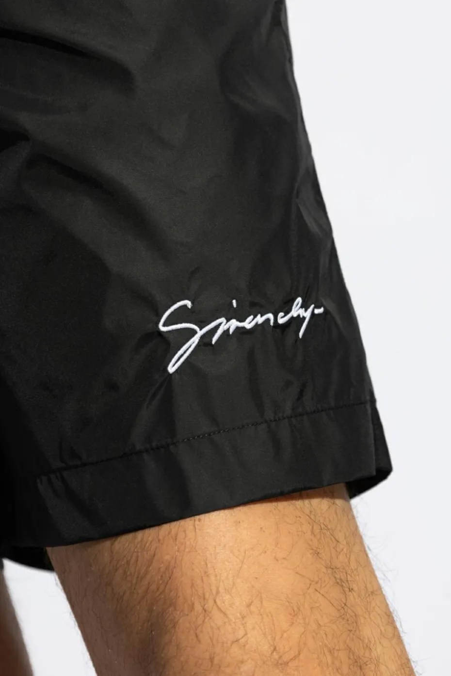 Givenchy BLACK Swim shorts with logo