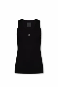 Givenchy BLACK Tank top with logo